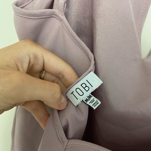 TOBI mini open back summer dress - Picture 3 of 3